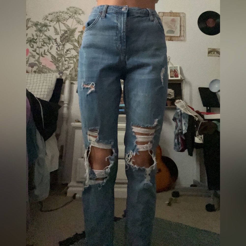 Wild Fable, ripped mom jeans